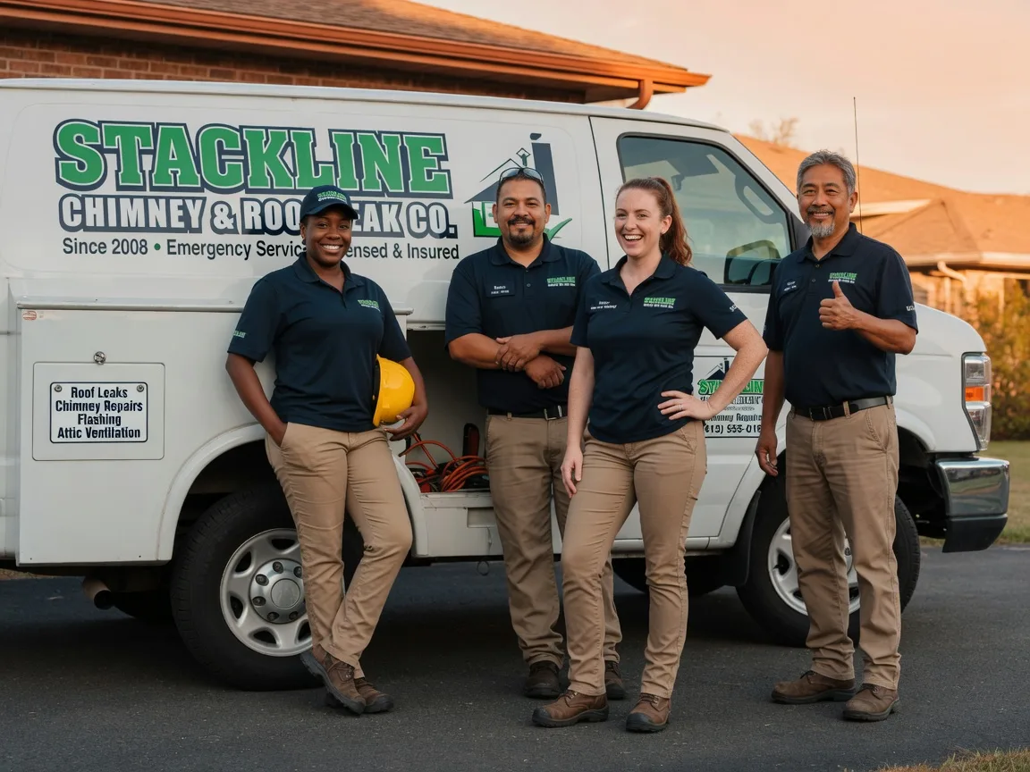 Chimney flashing repair company in Lumpkin, GA
